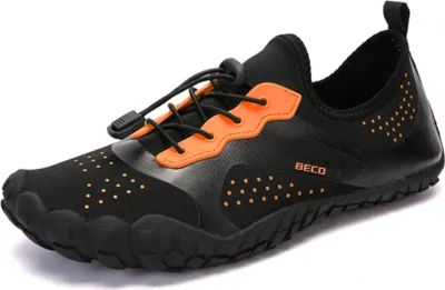 Zdjęcie produktu dla Buty do wody Beco Aquaventure | Czarne/pomarańczowe