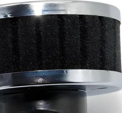 Produktbild von MZA Tuningluftfilter, schwarz - 45° abgewinkelt