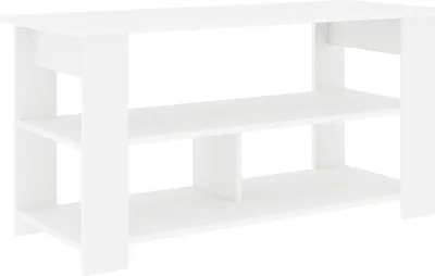 Zdjęcie produktu dla vidaXL Stojak pod telewizor biały 100 x 40 x 50 cm