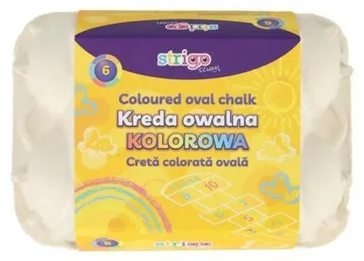 Obrázek produktu pro Oválná křída na dlažbu 6 barev STRIGO
