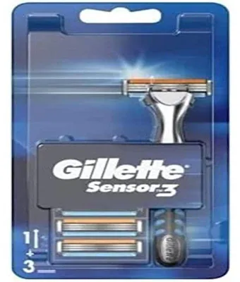 Image de Rasoir Gillette Sensor 3 + 4 lames
