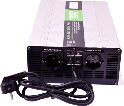 Produktbild von Spannungswandler 24V 230V USV Reiner Sinus Wechselrichter: 2000 W