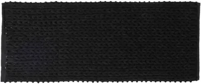 Produktbild von Badematte 50x120cm "colorama" schwarz khôl - 5 five simply smart
