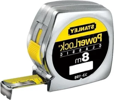 Image de Mètre ruban Powerlock de 8 m, largeur 25 mm, avec clip de fixation