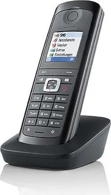 Produktbild von Gigaset E49H Strahlungsarmes Mobilteil, Farbdisplay, Rufnummernanzeige, 12h Sprechzeit, 10 Tage Standby, Freisprechfunktion, DECT