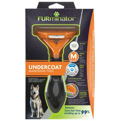 Produktbild von FURminator 8117940112396, Hund, Deshedder, Schwarz, Orange, Mittlere Schicht