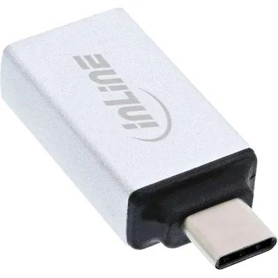Imagen del producto de Adaptador USB 3.1 InLine® 35801, con conector tipo C a puerto tipo A