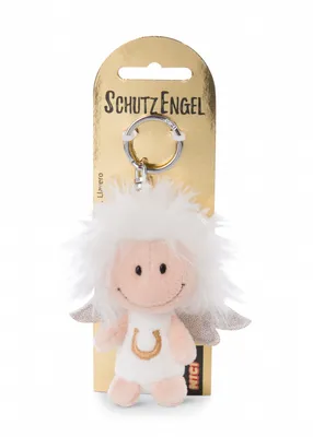 Produktbild von Nici Schlüsselanhänger Schutzengel 7 cm mit Hufeisen
