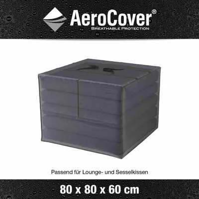 Image de AeroCover 790-0 Sac de transport pour coussin lounge 80 x 80 x H 56 cm respirant, anthracite (1 pièce)