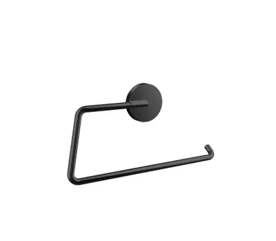 Produktbild von EMCO emco round Handtuchring starr rechts offen, schwarz