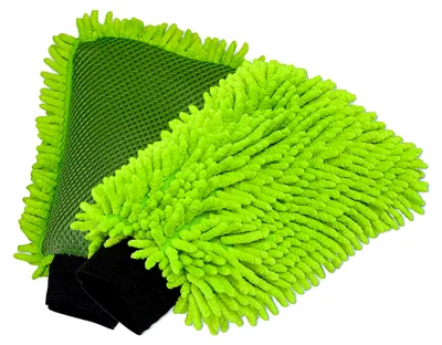 Produktbild von 2-in-1 Mikrofaser Waschhandschuh für das Auto - Doppelpack
