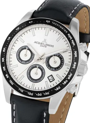 Produktbild von Jacques Lemans 1-1877B Liverpool Chronograph Herrenuhr 40mm 20ATM