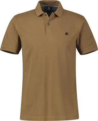 Produktbild von Lerros Übergröße Basic-Poloshirt braun