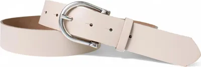 Produktbild von FRONHOFER Damen Ledergürtel 3,5 cm Dornschnalle Hufeisen altsilber, echt Leder