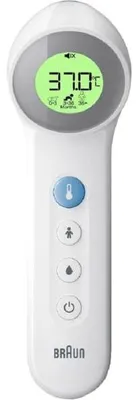 Produktbild von Braun No-Touch-Thermometer Alter Präzision BNT400WE Sonstiges Gesundheit (51,25)