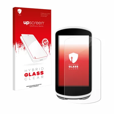 Produktbild von upscreen Schutzglas für Garmin Edge 1030 Schutzfolie Panzer Folie Glas Display Schutz klar