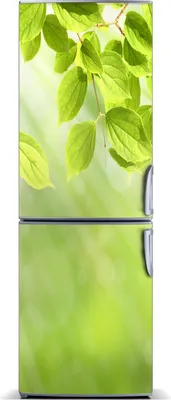 Produktbild von Tulup Kühlschrankdekoration - Magnetmatte - 60 cm x 180 cm - Magnet auf dem Kühlschrank - Grüne Blätter