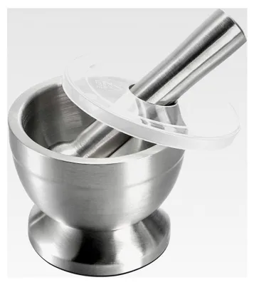 Produktbild von Mörser mit Stößel aus Edelstahl für die Küche