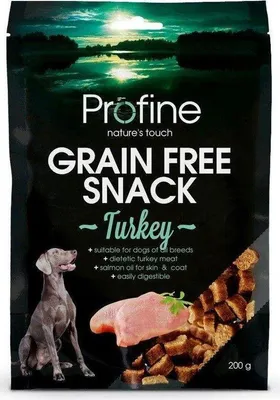 Image de Snack sans céréales à la dinde 200 g Profine - Malanico