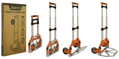 Image de Chariot porte-bagages pliable Brixo Kompact 60 kg