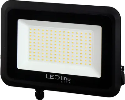 Productafbeelding van LED-lijnverlichting LITE Floodlight PHOTON 100W | IP65 beschermingsklasse | 4000K neutraal wit licht | 10000 lm | 26,3 x 24,3 x 4 cm