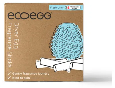 Productafbeelding van Ecoegg Droogbal Navulling Fresh Linen 4 stuks