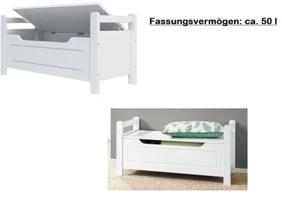 Produktbild von Livarno Truhenbank Holztruhe Sitztruhe Sitzbank Bank Holzbank Aufbewahrungstruhe