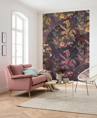 Produktbild von Komar Vlies Fototapete "Orient Violet" - Größe: 200 x 270 cm (Breite x Höhe) - 4 Bahnen
