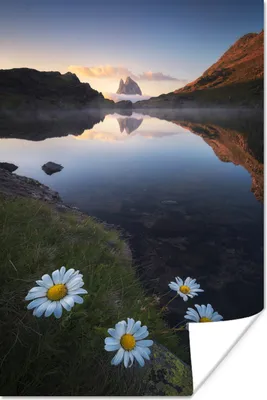 Produktbild von MuchoWow® Poster Mehr mit Bergen in Spanien 120x180 cm - Kunstposter
