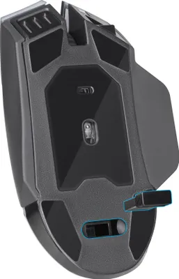 Produktbild von Defender Oneshot GM-067, rechts, Optisch, RF Wireless + USB Type-C, 3200 DPI, 3400 fps, Schwarz