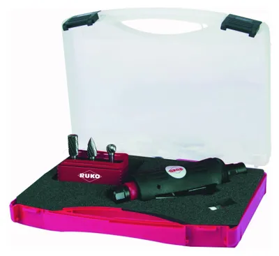 Obrázek produktu pro RUKO Pneumatic sander 1/4 (6.3 mm) 6.2 bar incl. case