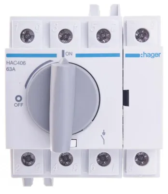 Productafbeelding van Hager HAC406 - 380 - 415 V