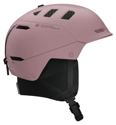 Image de Casque de ski Salomon Husk Mips, unisexe, couleur rose, taille 56-59 cm