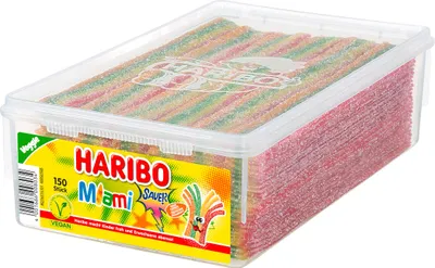 Produktbild von Haribo Miami sauer vegan 150er
