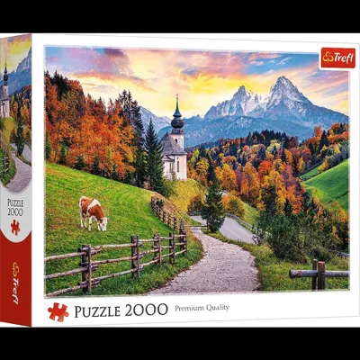 Produktbild von Puzzle Trefl 2000 Teile Bavaria Alpen