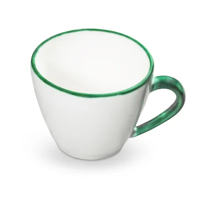 Obrázok produktu pre Gmundner Keramika Zelený okraj Šálek na cappuccino 0,16 ltr.