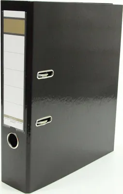 Produktbild von 10x Livepac Caribic Glanz-Ordner / DIN A4 / 75mm breit / Farbe: schwarz