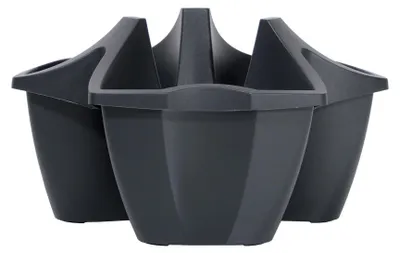 Immagine prodotto di Květináč CROWN 48 cm - barva: antracit
