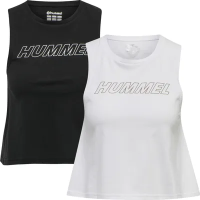 Produktbild von Hummel hmlTE CALI 2-PACK CROP COT TANKTOP
