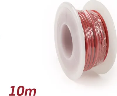 Obrázek produktu pro Elektrokabel Universal 2,0mm² 10m Rot
