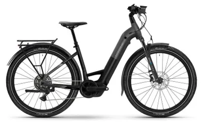 Image de Haibike TREKKING 6.5 LOW, batterie 600 Wh, 10 vitesses, modèle CUES - Vélo électrique de ville.