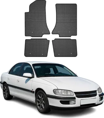 Produktbild von 1994-1999 Opel Omega B Fußmatten Gummi Schwarz 4 tlg