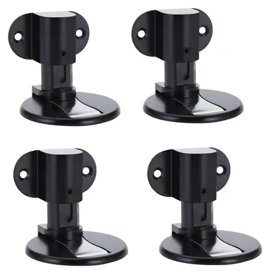 Image de Arrêts de porte magnétiques - Lot de 4 - Noir