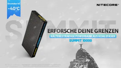 Image de Nitecore Powerbank Summit10000 - 10000mAh - Résistant au froid