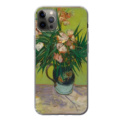Produktbild von MuchoWow® Handyhülle Schutzhülle Hülle für iPhone 13 Pro Max Der Oleander - Vincent van Gogh Silikon Softcase Handy Hülle - Mobiltelefon