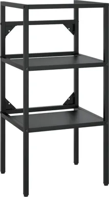 Immagine prodotto di Telaio per lavabo da bagno nero 40x38x83 cm in ferro