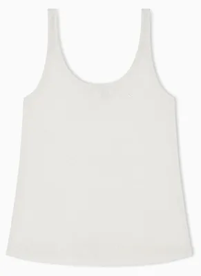 Productafbeelding van EMPORIO ARMANI Dames, gebreide tanktop, beige, maat L