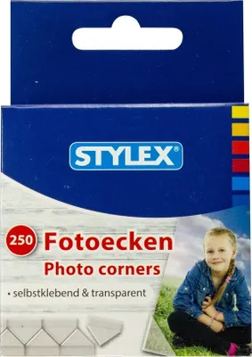 Produktbild von Toppoint Fotoecken selbstklebend, 1x 250 Ecken