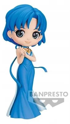 Zdjęcie produktu dla Figurka kolekcjonerska Sailor Moon Princess Mercury Q Posket Ver. A