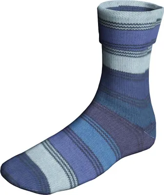 Produktbild von Lang Yarns - Super Soxx Merino Color 4-fach 0528 blau